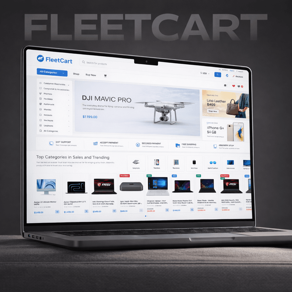 FleetCart eCommerce CMS